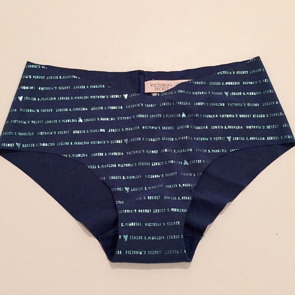 Victoria’s Secret Bling logo no show green panty